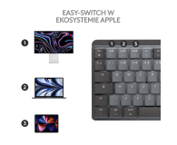 LOGITECH MX Mechanical Mini for Mac SPACE GREY - 1080190 - zdjęcie 11